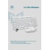 Blueforce2.4 Ghz Wireless Kablosuz Sessiz Klavye Mouse Set 1600 Dp Pilli Beyaz Pc Laptop Tv Uyumlu Trke Q 